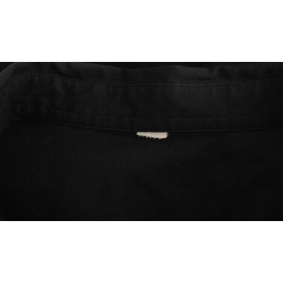 Lululemon Recommission LS Shirt Buttondown Four-Way Stretch Sz Medium Black - Picture 9 of 11